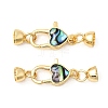 Brass Lobster Claw Clasps KK-U059-52G-01-1