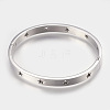 Tarnish Resistant 304 Stainless Steel Bangles BJEW-P192-13P-2