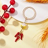 Porcelain & Alloy Enamel Keychain KEYC-JKC01156-01-2