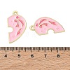 Alloy Enamel Pendants AL-CBA292F-01H-G-3