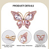 1Pc Alloy Rhinestone Cabochons FIND-CP0002-99B-5