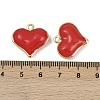 Brass Enamel Pendants KK-I358-002G-B01-3