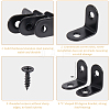 20 Sets 304 Stainless Steel Floating Shelf Brackets DIY-CP0012-49B-5