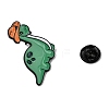 Dinosaur with Hat Enamel Pins LS-JEWB-D310-08EB-01-2