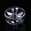 Flat Round Polystyrene Bead Storage Container LS-CON-S043-053-1