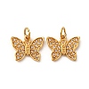 304 Stainless Steel Rhinestone Pendants STAS-U061-39G-02-1