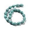 Synthetic Turquoise Beads Strands G-P520-B27-01-3