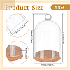 Glass Dome Cover AJEW-WH0604-68A-2