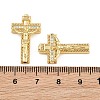 Easter Brass Micro Pave Clear Cubic Zirconia Pendants CU-CBADC6C-10G-02-3