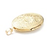 Brass Locket Pendants X-KK-P199-09G-4