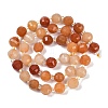 Natural Red Aventurine Beads Strands G-G182-B36-03-3