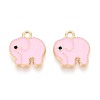 Alloy Enamel Charms PALLOY-T092-31G-03-1
