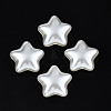 ABS Plastic Imitation Pearl Beads X-OACR-N008-157-1