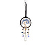 Natural Quartz Crystal Chips Tree of Life Pendant Decorations PW-WG86083-01-1