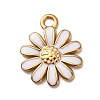 304 Stainless Steel Enamel Pendants STAS-F367-16A-G-1