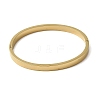 201 Stainless Steel Plain Bangles BJEW-Z151-03G-02-5