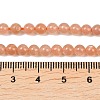 Natural Sunstone Beads Strands G-G342-A01-4.5mm-5