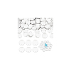 200Pcs Acrylic Sew on Rhinestone FIND-GA0003-91B-8