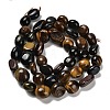 Natural Tiger Eye Beads Strands G-P497-01E-46-3