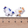 Opaque Cute Animal Resin Decoden Cabochons RESI-B024-02F-3