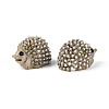 Synthetic Resin Hedgehog Miniature Ornaments AJEW-WH0606-67B-3