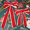 2Pcs 2 Styles Polyester Bowknot DIY-TA0014-50B-4