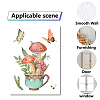 8 Sheets 8 Styles PVC Waterproof Wall Stickers DIY-WH0345-080-4