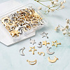 304 Stainless Steel Pendants STAS-PJ0001-07-7