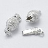 925 Sterling Silver Box Clasps STER-F037-006P-4