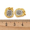 Long-Lasting Plated Brass Pendants KK-K387-01A-G-3