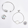 1Pc Stainless Steel Open Cuff Bangles BJEW-SC0001-55A-5