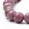 Natural Rhodonite Beads Strands X-G-S259-08-6mm-3