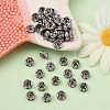 Brass Rhinestone Spacer Beads LS-X-RB-A014-Z8mm-01B-NF-5
