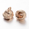 Light Gold Plating Brass Motorcycle Helmet Charms LS-KK-M191-16-2