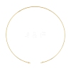 Brass Chocker Necklace Making KK-P354-01G-1