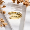 Rack Plating Brass Finger Rings for Women RJEW-M028-14G-1