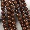 Natural Mashan Jade Round Beads Strands G-D263-10mm-XS14-01-5