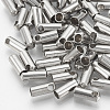 Tarnish Resistant 201 Stainless Steel Cord Ends STAS-S028-32-1