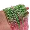 Transparent Painted Glass Beads Strands DGLA-A034-T2mm-A18-2