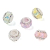 Acrylic & Resin & Rhinestone & Iron Beads AC-CBA30D1-01-1