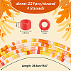 4 Strads Handmade Lampwork Beads LAMP-PH0001-35C-2