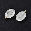 Natural Mixed Stone & Cubic Zirconia Pendants G-Z076-01G-2