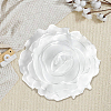 1Pc Flower Polyester Brooches JEWB-CN0001-08A-7