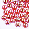 ABS Plastic Imitation Pearl Cabochons OACR-S025-10mm-02-1