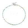 Bling Glass Beaded Necklace for Women NJEW-PH01492-03-1