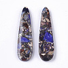 Synthetic Regalite/Imperial Jasper/Sea Sediment Jasper Pendants LS-G-S366-006B-2