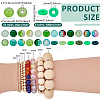 DIY Round & Disc/Flat Round Beads Kits DIY-PH0030-85A-4