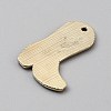 Printed Alloy Pendants PALLOY-CJC0021-001G-02-2
