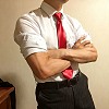 Polyester Ties for Men AJEW-WH20006-250B-10-6