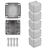 Outdoor Waterproof ABS Plastic Cable Boxes CON-WH0089-232B-1